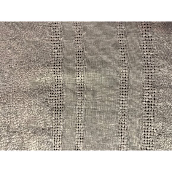 Vintage Linen Cutwork Embroidered Placemats Set of 4 Dusty Pink Used 14x13 - Picture 7 of 16